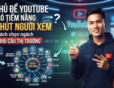 14 chủ đề YouTube có tiềm năng thu hút người xem: Cách chọn ngách theo nhu cầu thị trường
