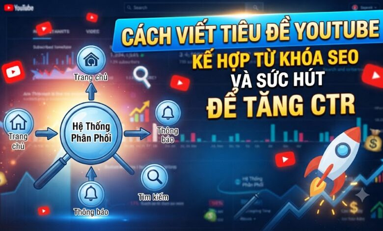 Cách Viết Tiêu Đề YouTube Kết Hợp Từ Khóa SEO Và Sức Hút Để Tăng CTR