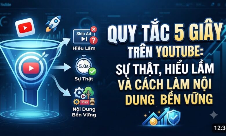 Quy Tắc 5 Giây" Trên YouTube: Sự Thật, Hiểu Lầm Và Cách Làm Nội Dung Bền Vững