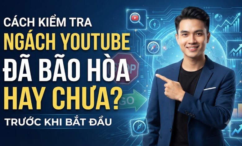 Cách Kiểm Tra Một Ngách YouTube Đã Bão Hòa Hay Chưa Trước Khi Bắt Đầu