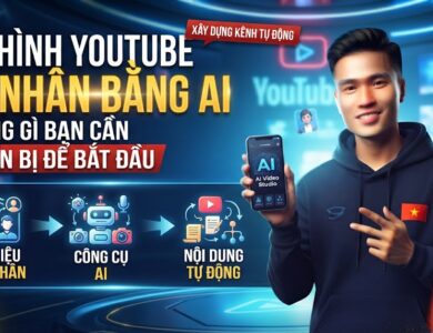 Mô hình YouTube cá nhân bằng AI: Những gì bạn cần chuẩn bị để bắt đầu