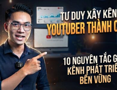 Tư Duy Xây Kênh YouTube Thành Công: 10 Nguyên Tắc Giúp Kênh Phát Triển Bền Vững