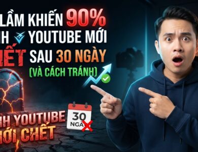 Sai Lầm Khiến 90% Kênh YouTube Mới Chết Sau 30 Ngày (Và Cách Tránh)