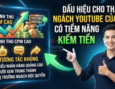 Dấu Hiệu Cho Thấy Ngách YouTube Của Bạn Có Tiềm Năng Kiếm Tiền
