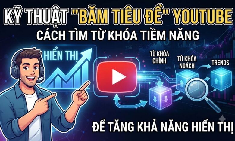 Kỹ Thuật "Băm Tiêu Đề" YouTube: Cách Tìm Từ Khóa Tiềm Năng Để Tăng Khả Năng Hiển Thị