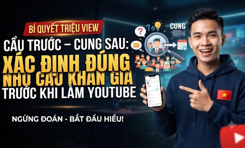 Cầu trước – Cung sau: Cách xác định đúng nhu cầu khán giả trước khi làm YouTube