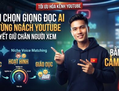Cách chọn giọng đọc AI cho từng ngách YouTube: Bí quyết giữ chân người xem bằng cảm xúc