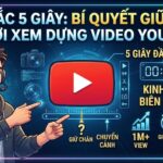 Quy tắc 5 giây trong dựng video YouTube là gì? Kinh nghiệm biên tập giúp tạo nội dung mới hiệu quả
