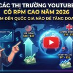 Các Thị Trường YouTube Có RPM Cao Năm 2026: Nên Nhắm Đến Quốc Gia Nào Để Tăng Doanh Thu?