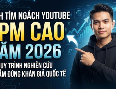 Cách Tìm Ngách YouTube RPM Cao Năm 2026: Quy Trình Nghiên Cứu Để Nhắm Đúng Khán Giả Quốc Tế