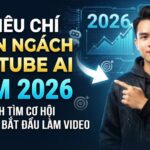 6 Tiêu Chí Chọn Ngách YouTube AI Năm 2026: Cách Tìm Cơ Hội Trước Khi Bắt Đầu Làm Video