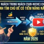 Cách Chọn Ngách Trong Ngách (Sub-Niche) Cho YouTube: Quy Trình Tìm Chủ Đề Có Tiềm Năng Năm 2026