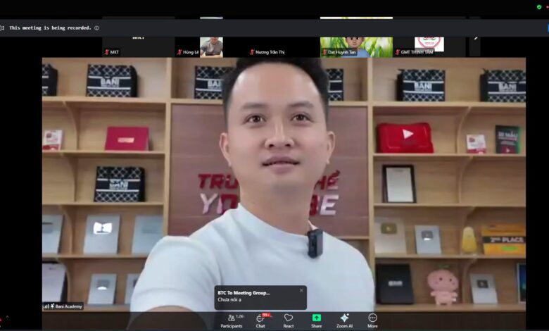 Phúc BANI và không gian Truyền Nghề YouTube tại Bani Academy