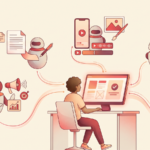 Minh hoạ phòng marketing bằng AI Agent: năm trợ lý AI làm blog, video, ảnh, quảng cáo, bài đăng và một người duyệt ở giữa